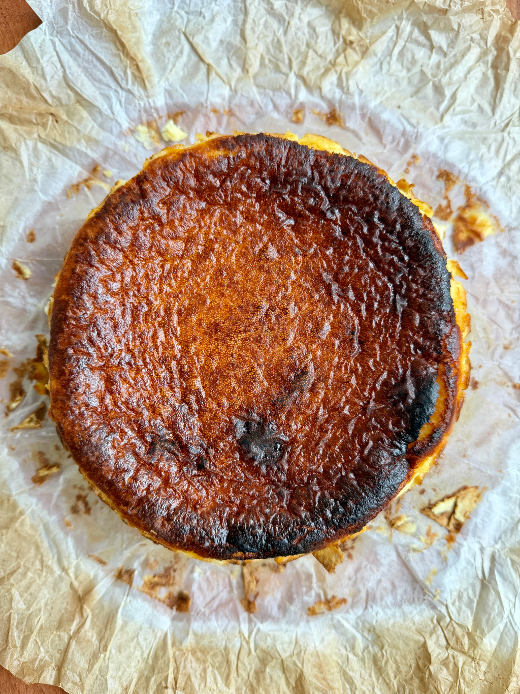 Classic Basque Cheesecake