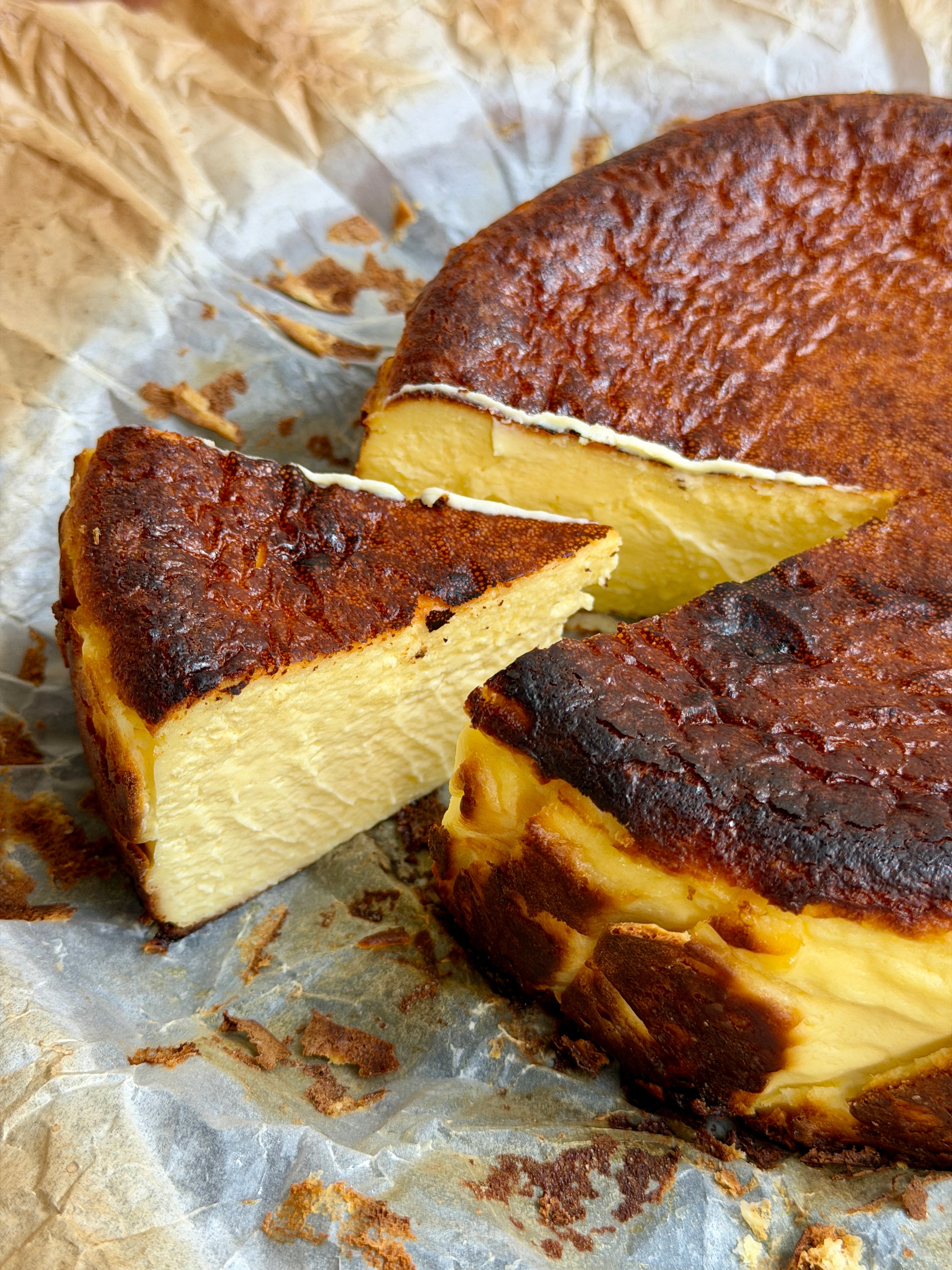 Classic Basque Cheesecake