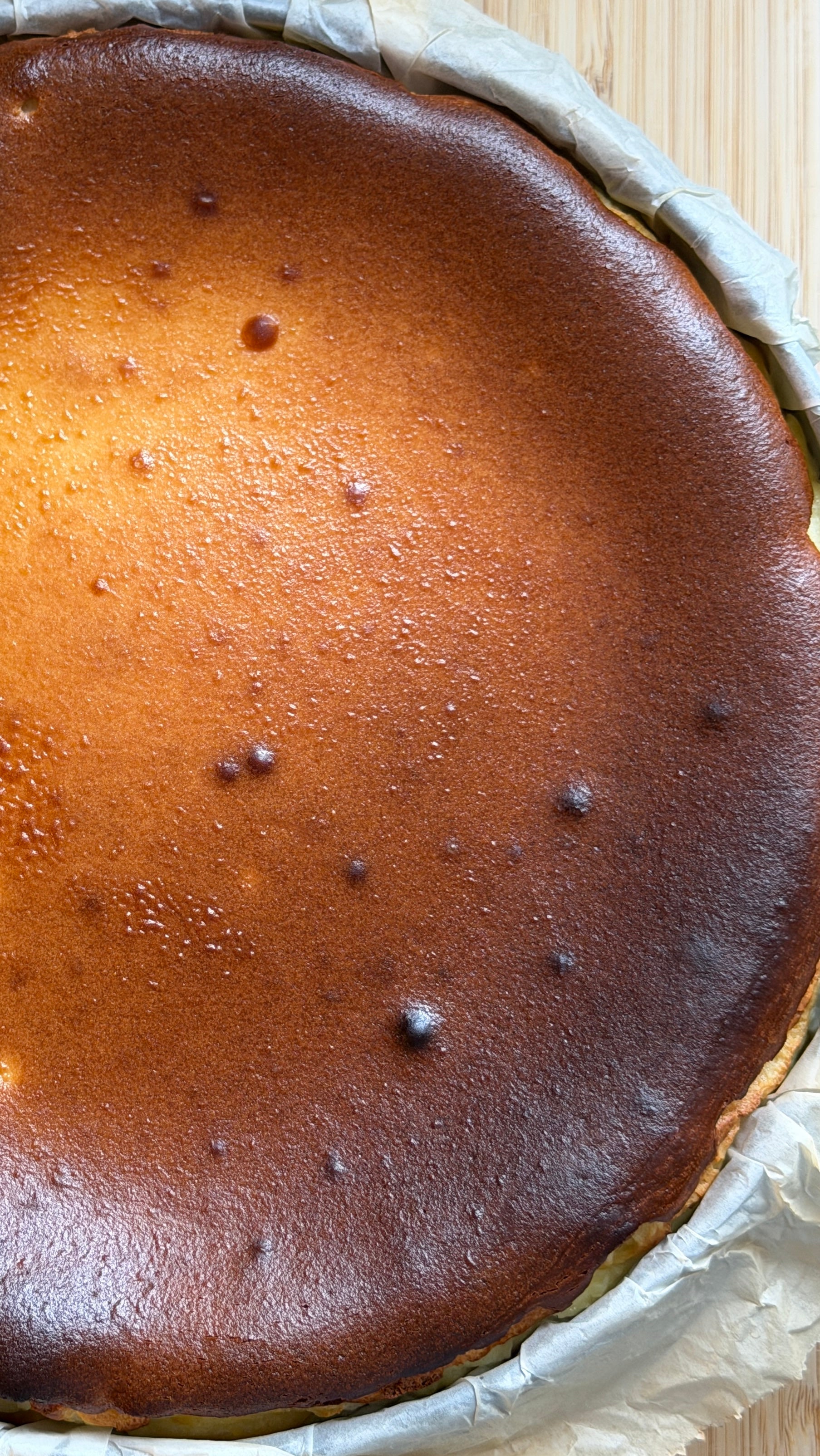 Pistacchio Basque Cheesecake